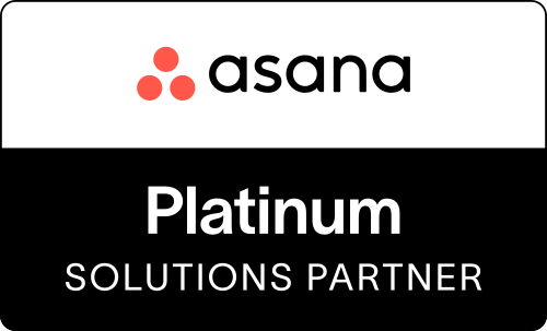 Asana Platinum Solutions Partner Badge